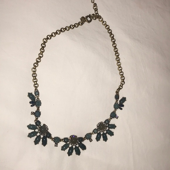 J. Crew blue necklace - Picture 1 of 3
